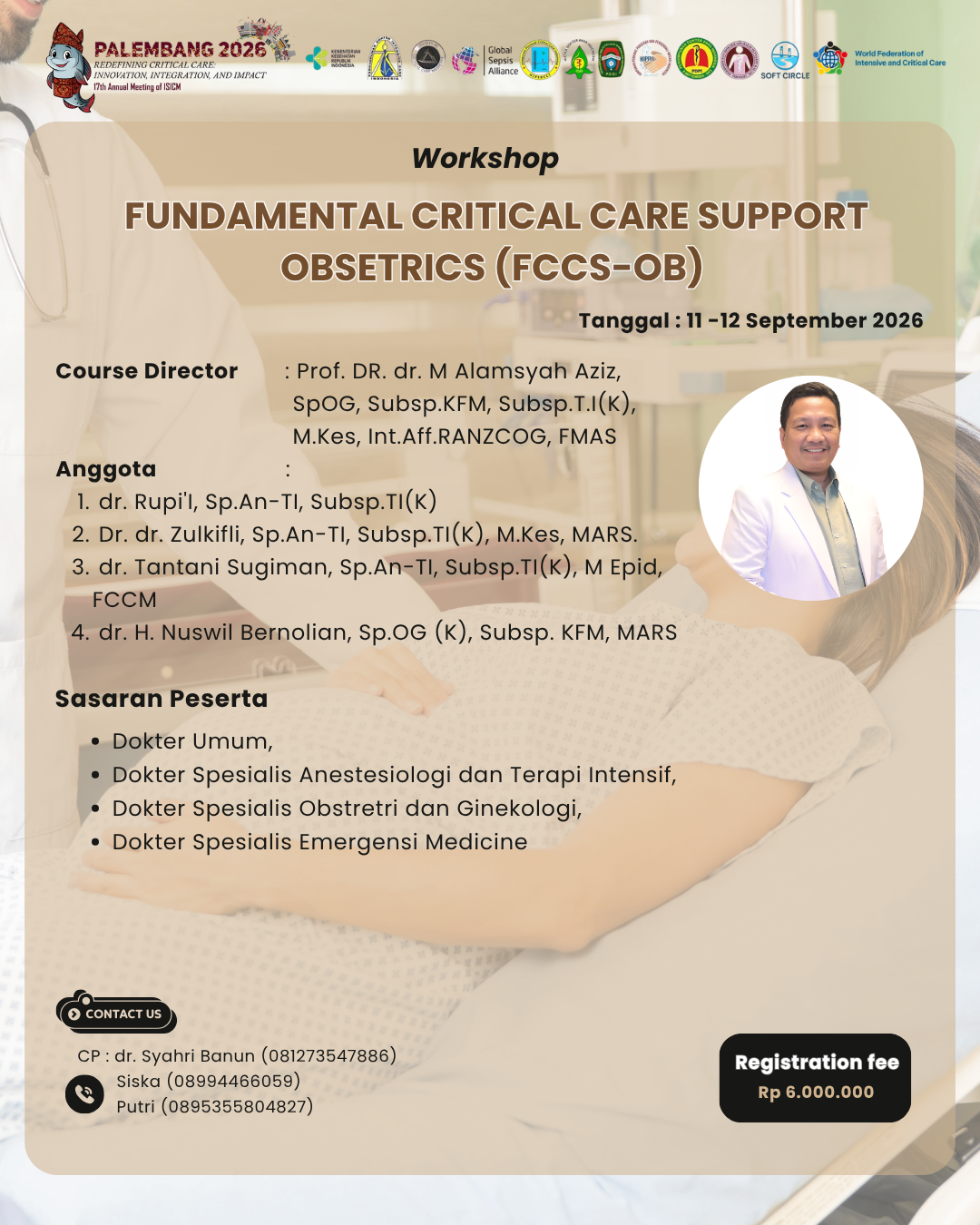 Fundamental Critical Care Support Obstetrics (FCCS-OB)