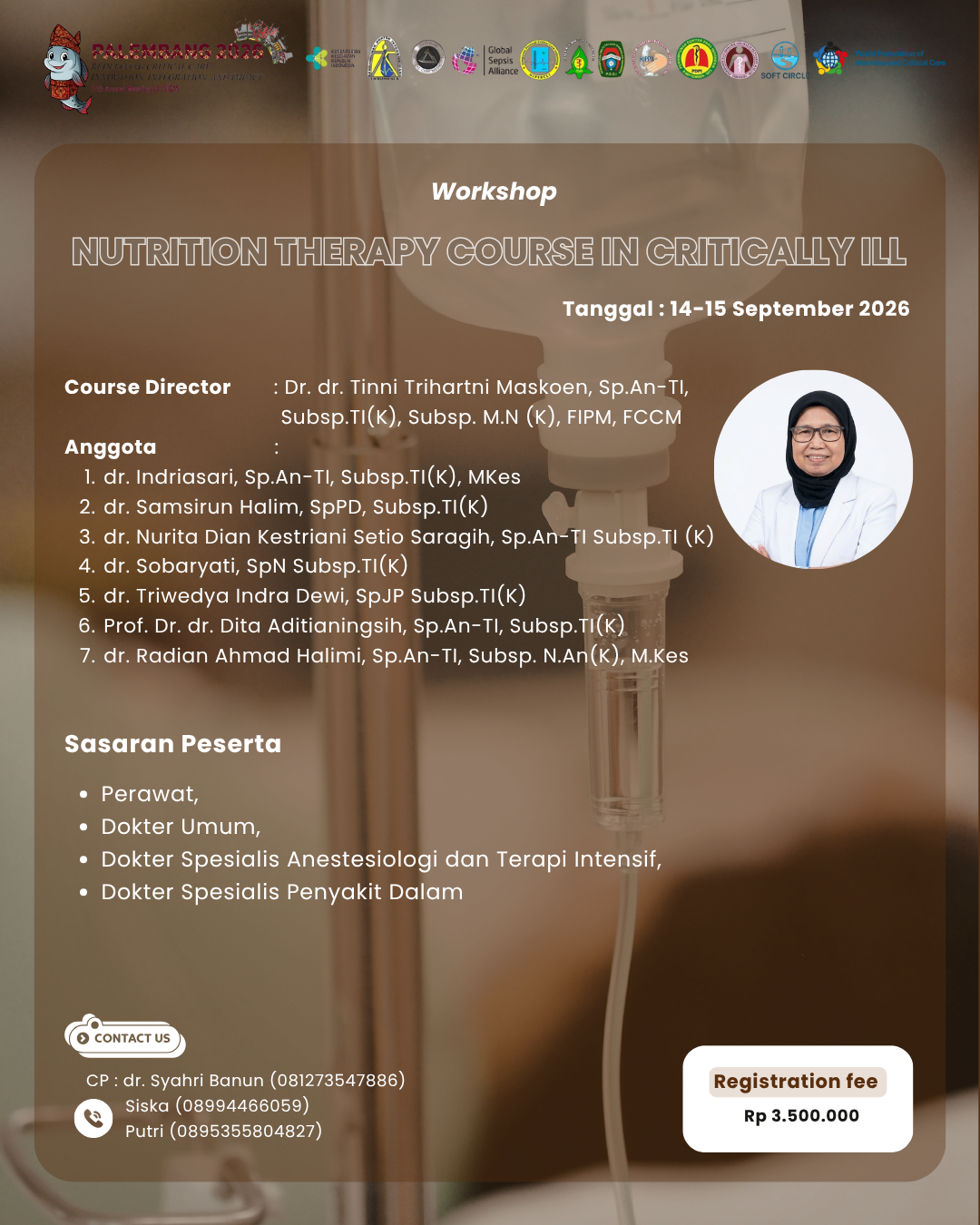 Nutrition Therapy Course in Critically Ill